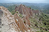 Pirin Mountains, the sand pyramids of Melnik 